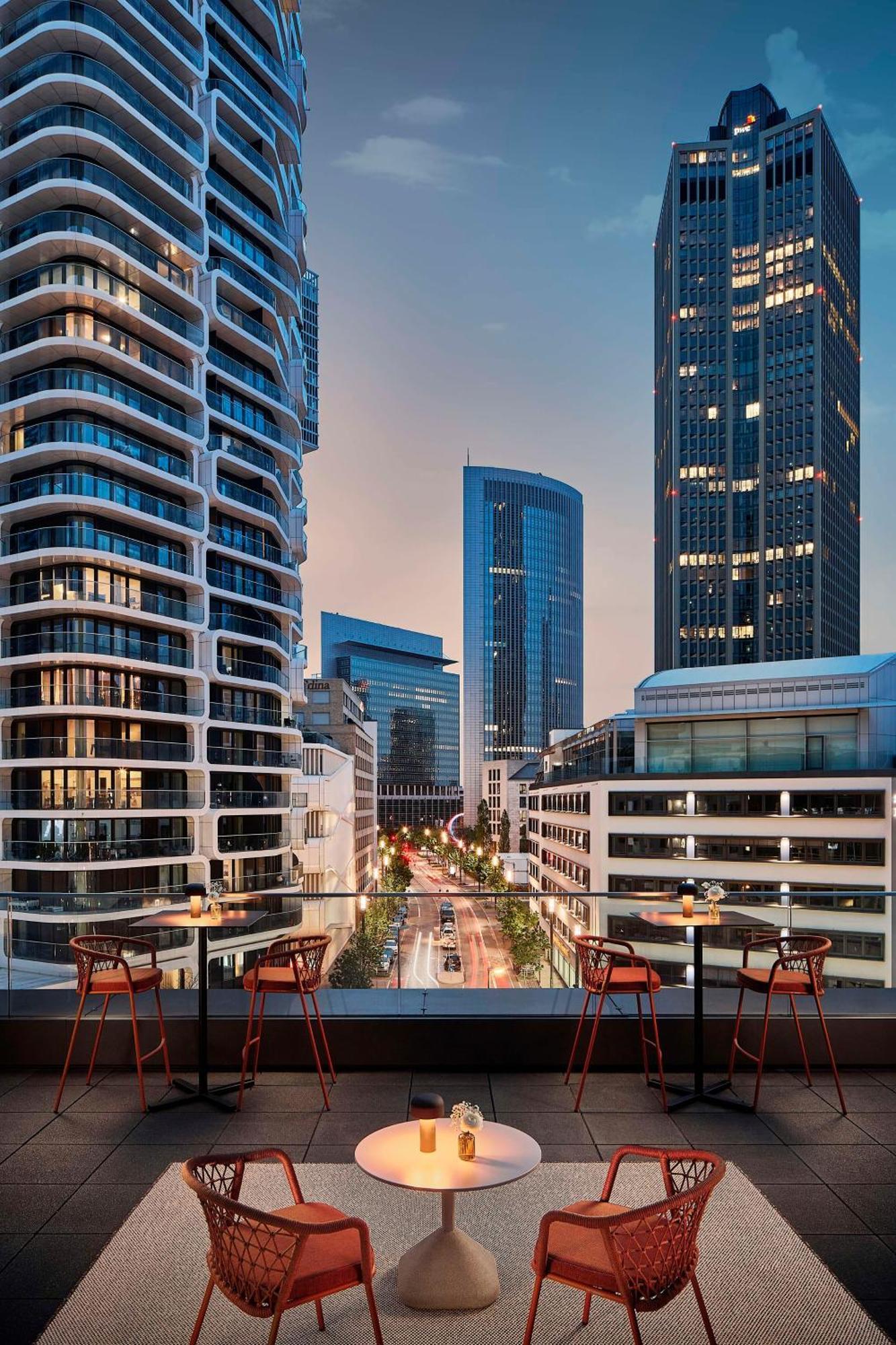 Hotel Nh Collection Frankfurt Spin Tower Frankfurt am Main Exterior foto
