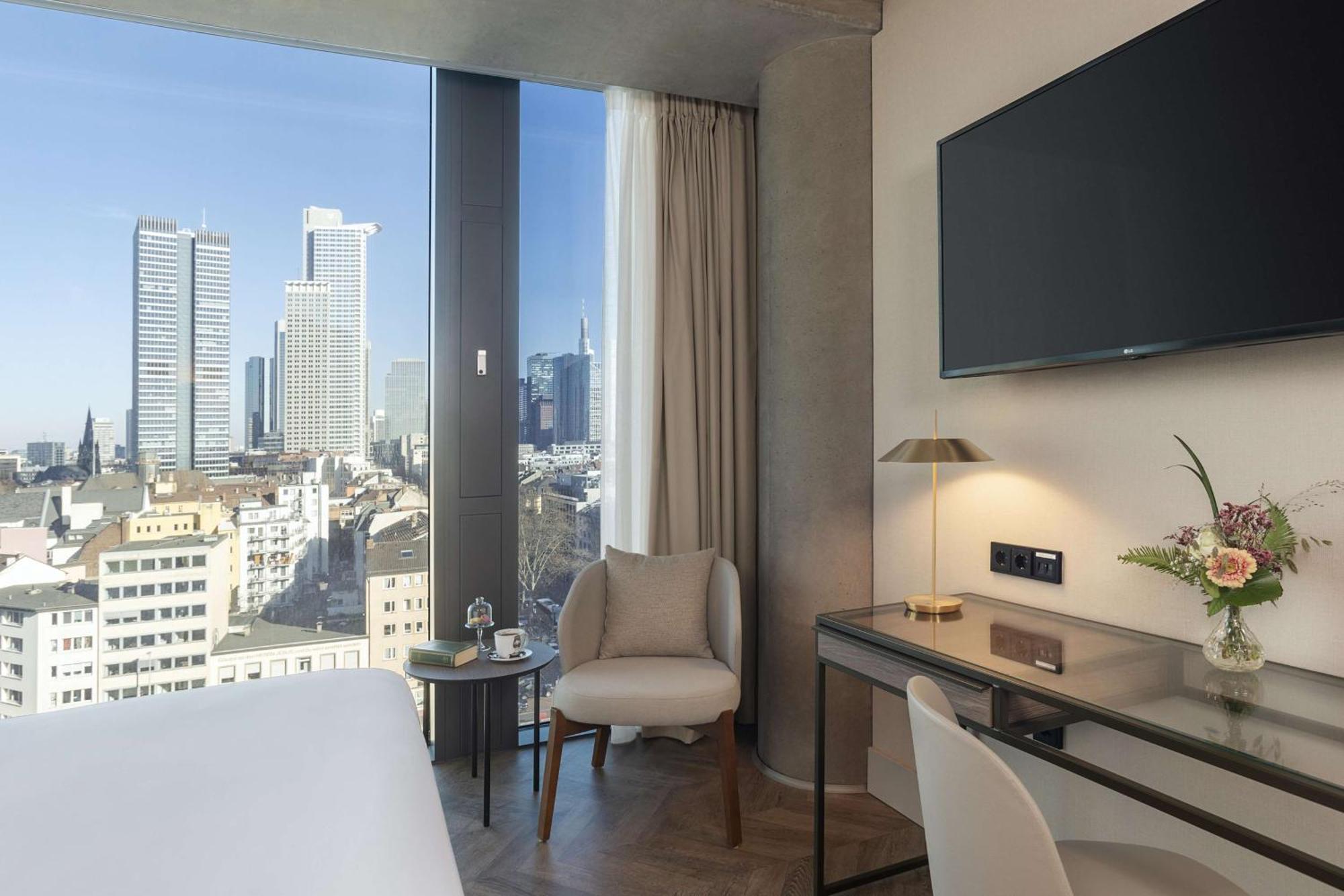 Hotel Nh Collection Frankfurt Spin Tower Frankfurt am Main Exterior foto