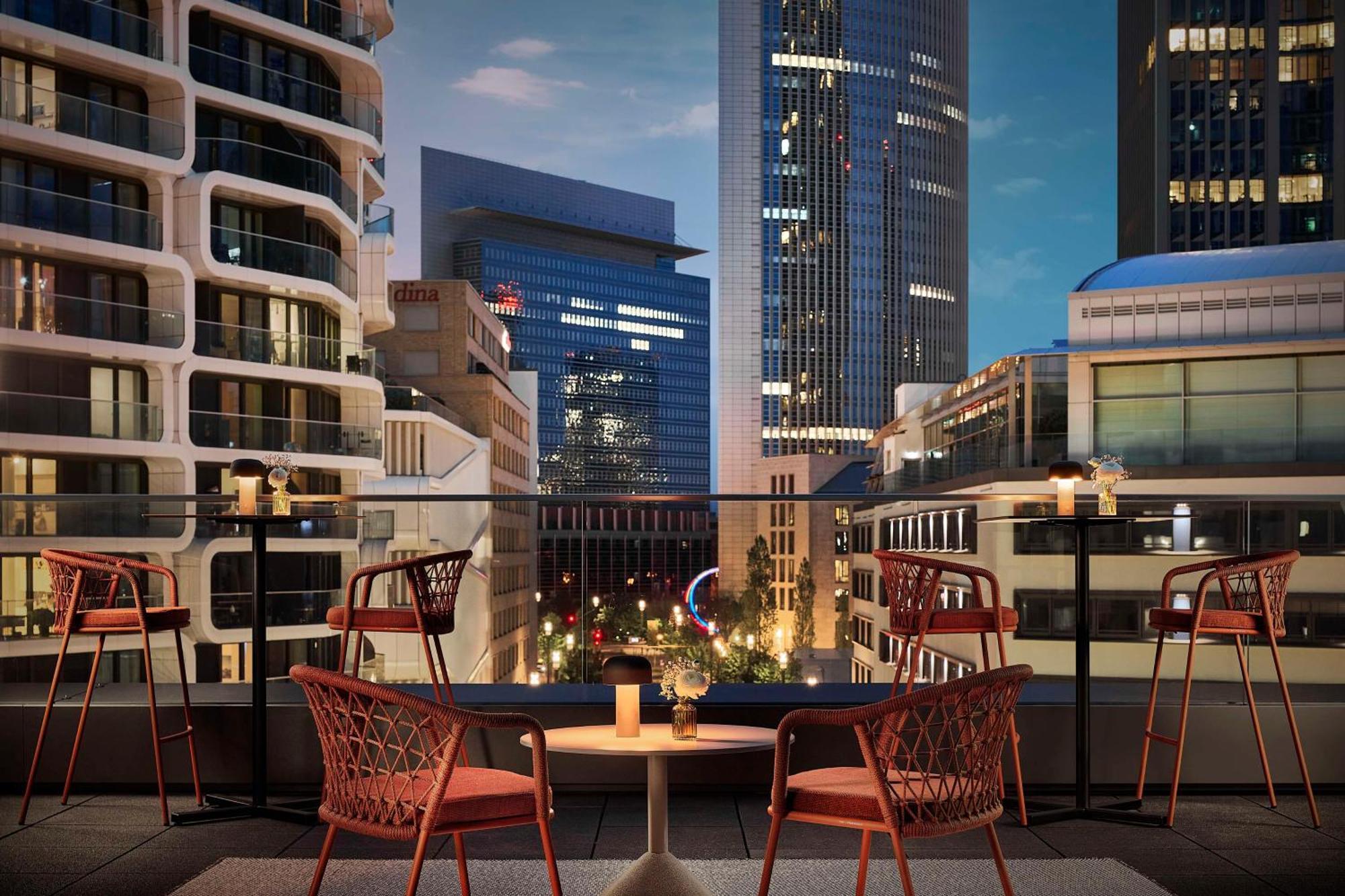 Hotel Nh Collection Frankfurt Spin Tower Frankfurt am Main Exterior foto