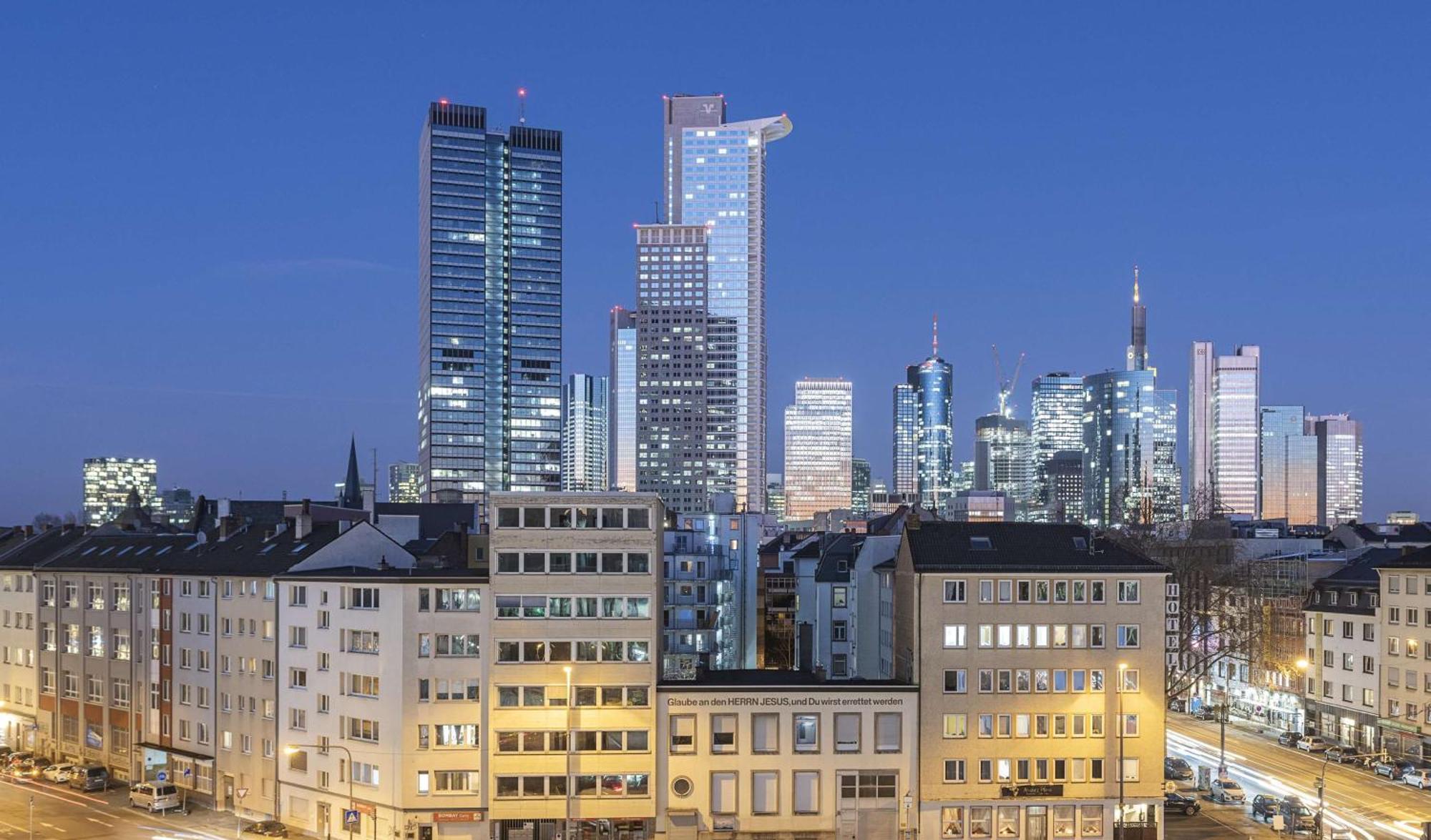 Hotel Nh Collection Frankfurt Spin Tower Frankfurt am Main Exterior foto